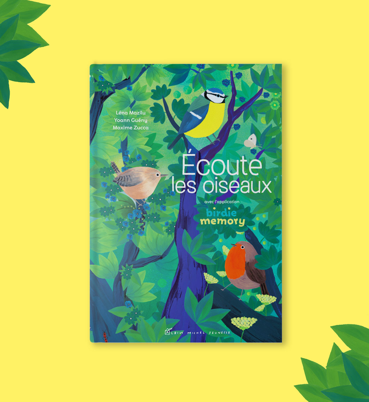The book “Ecoute les oiseaux”