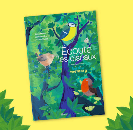 The book “Ecoute les oiseaux”